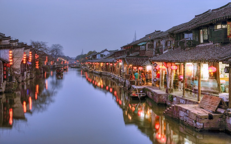 Tour Thượng Hải – Ô Trấn – Hàng Châu – Vô Tích 6 ngày 5 đêm, Bay JUNEYAO AIR