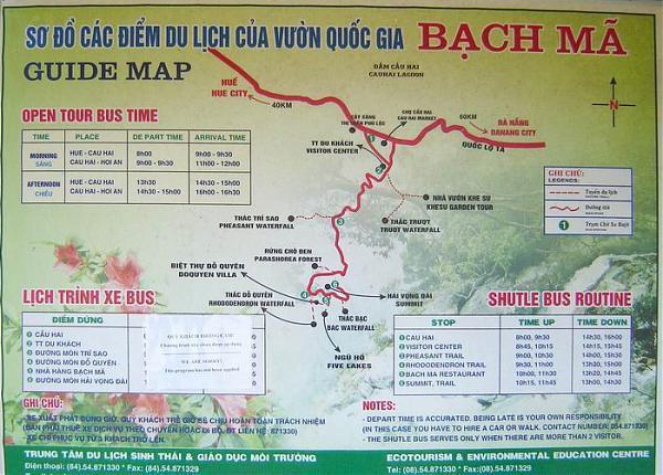 Tour Đà Nẵng – Vườn Quốc Gia Bạch Mã