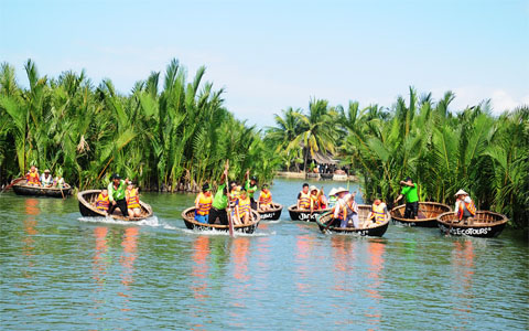 Tour Đà Nẵng – Rừng dừa bẩy mẫu Hội An