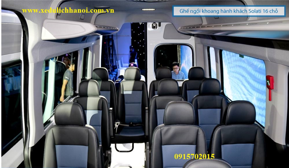 Cho thuê xe 16 chỗ tại Hà Nội